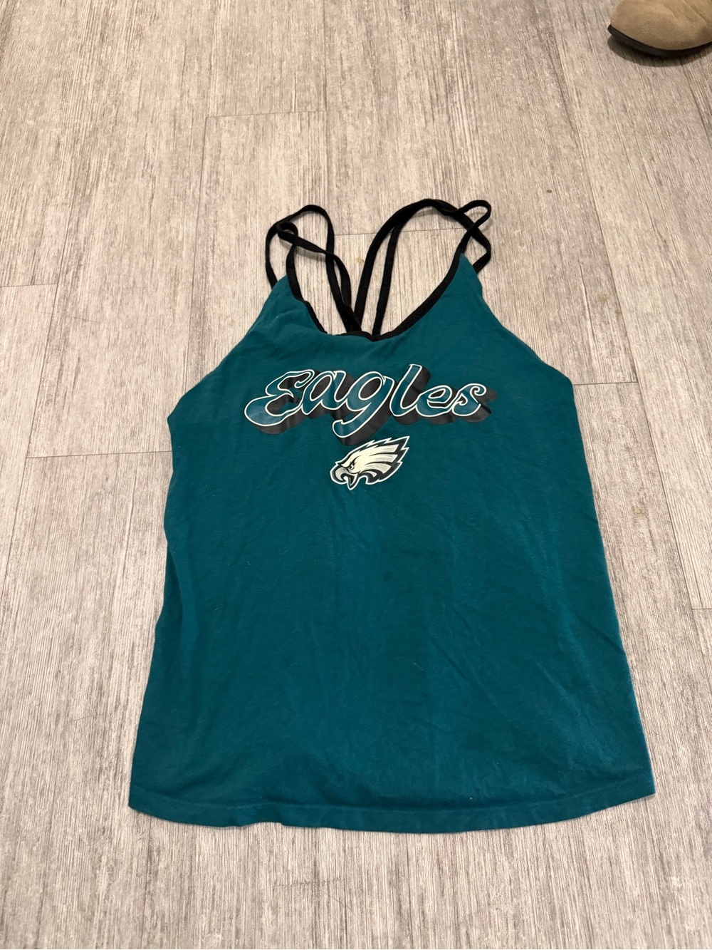 Fanatics Women's Teal Eagles Strappy Tank Top
